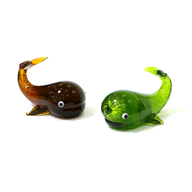 Murano Glass Whale Miniature F - Marine Aquarium Europe avis et prix