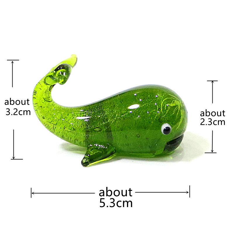 Murano Glass Whale Miniature F - Marine Aquarium Europe avis et prix