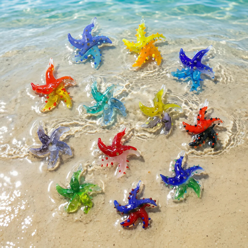Mini Glass Starfish Pendant Co - Marine Life Aquariums avis et prix