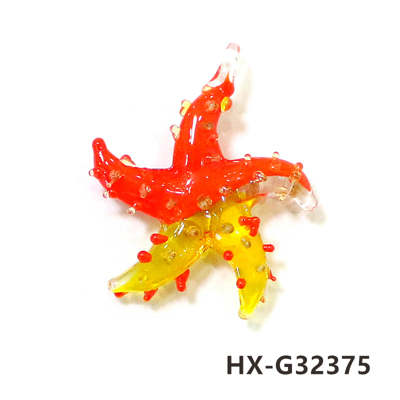 Mini Glass Starfish Pendant Co - Marine Life Aquariums avis et prix