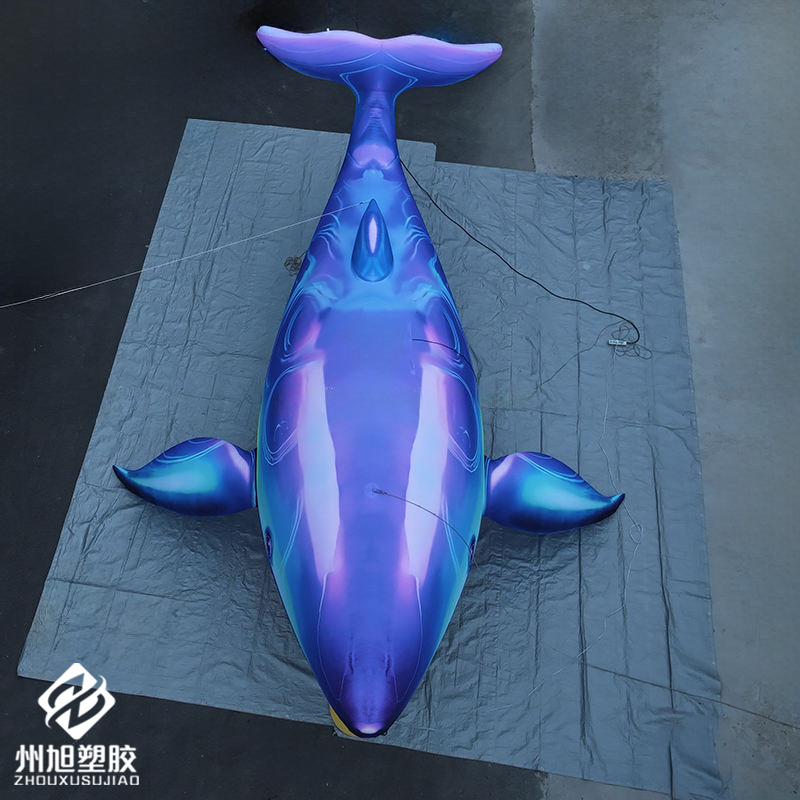 Inflatable blue whale, used as - Marine Life Aquariums avis et prix