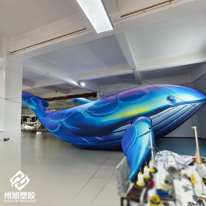 Inflatable blue whale, used as - Marine Life Aquariums avis et prix