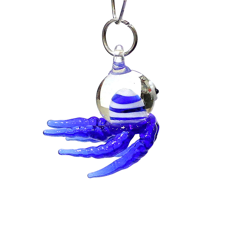 Miniature Octopus Glass Charm  - Marine Aquarium Europe avis et prix