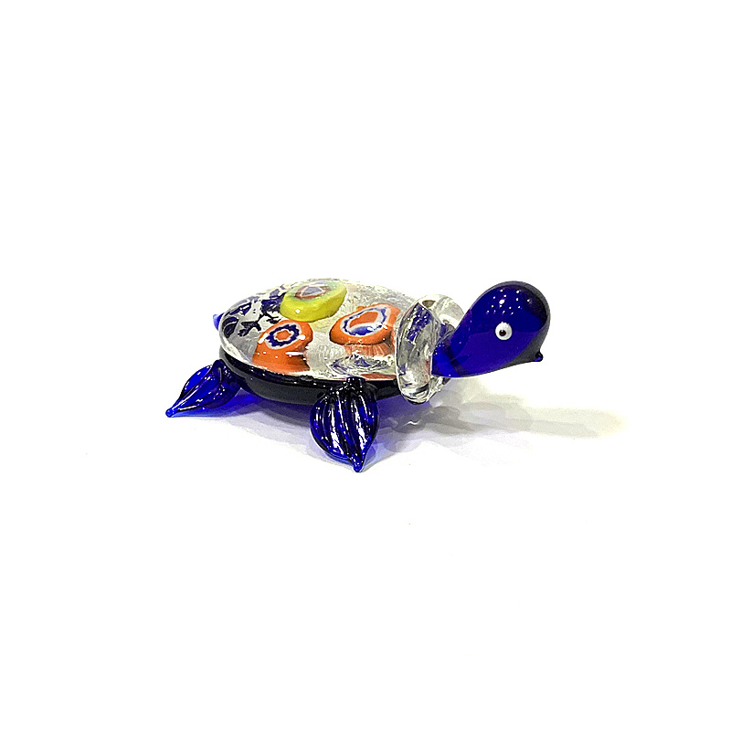 Handmade Mini Glass Turtle Fig - Marine Aquarium Europe avis et prix