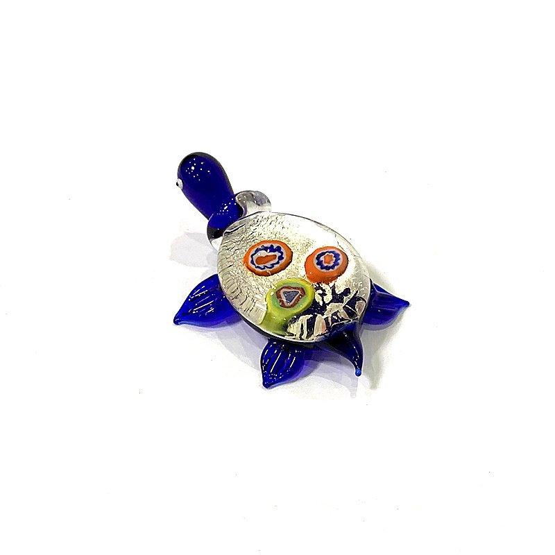 Handmade Mini Glass Turtle Fig - Marine Aquarium Europe avis et prix