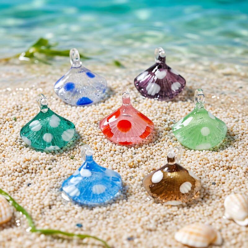 Colorful Mini Sea Shell Charm  - Marine Life Aquariums avis et prix