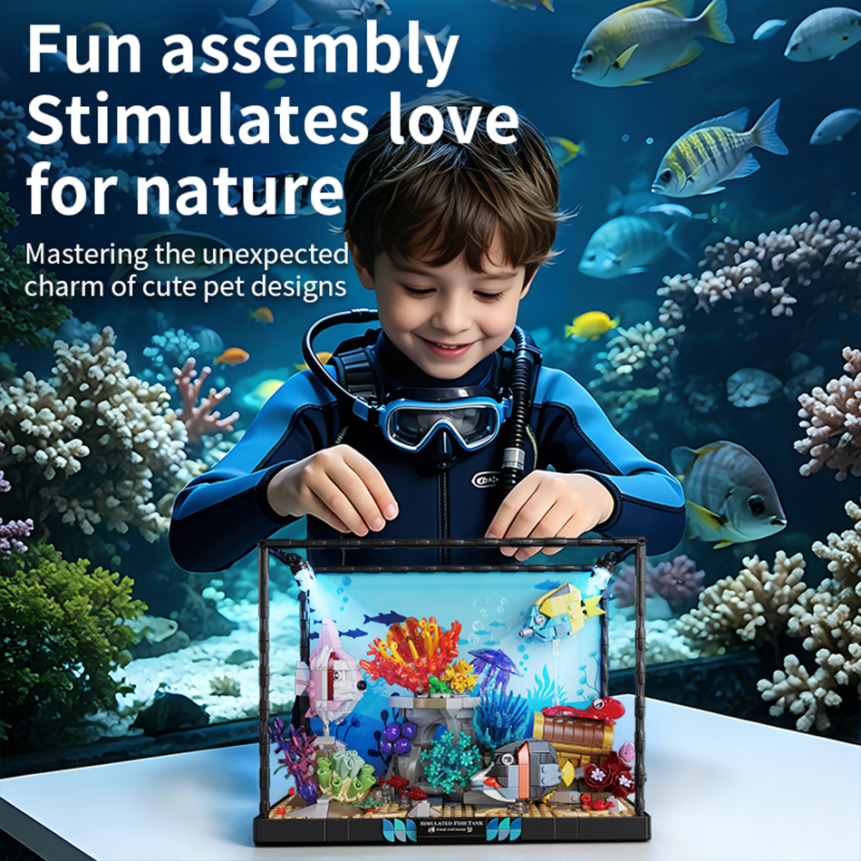 2026 Creative Fish Tank Buildi - Marine Life Aquariums avis et prix