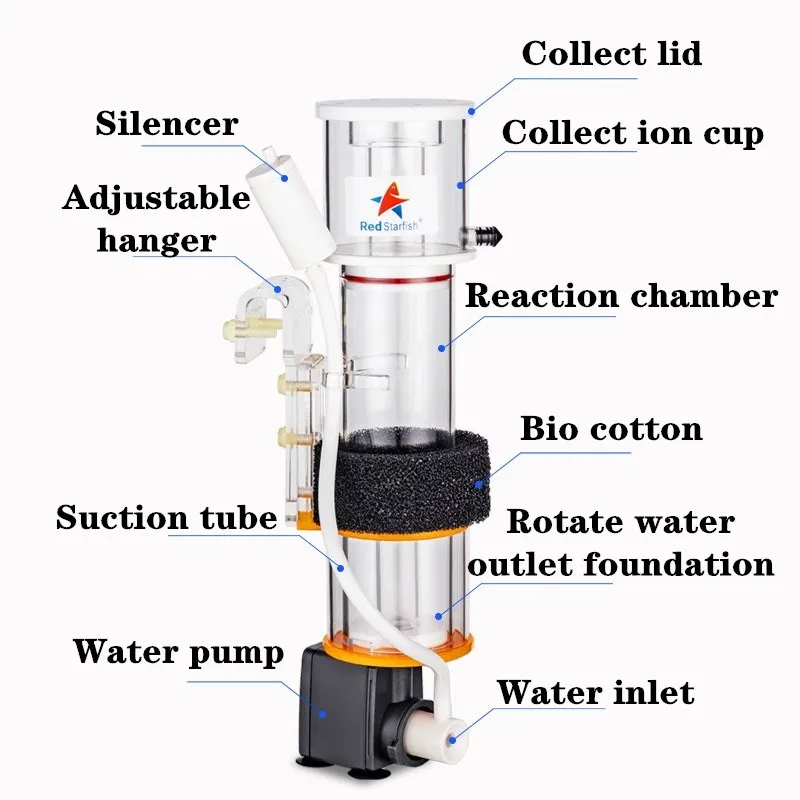 Red StarFish Protein Skimmer U - Marine Aquarium Protein Skimmer avis et prix