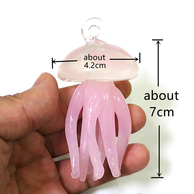 Pink Jellyfish Glass Pendant C - Marine Life Aquariums avis et prix
